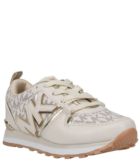 michael kors billie dash|Michael Kors Girls' Billie Dash Metallic Detail Trainer .